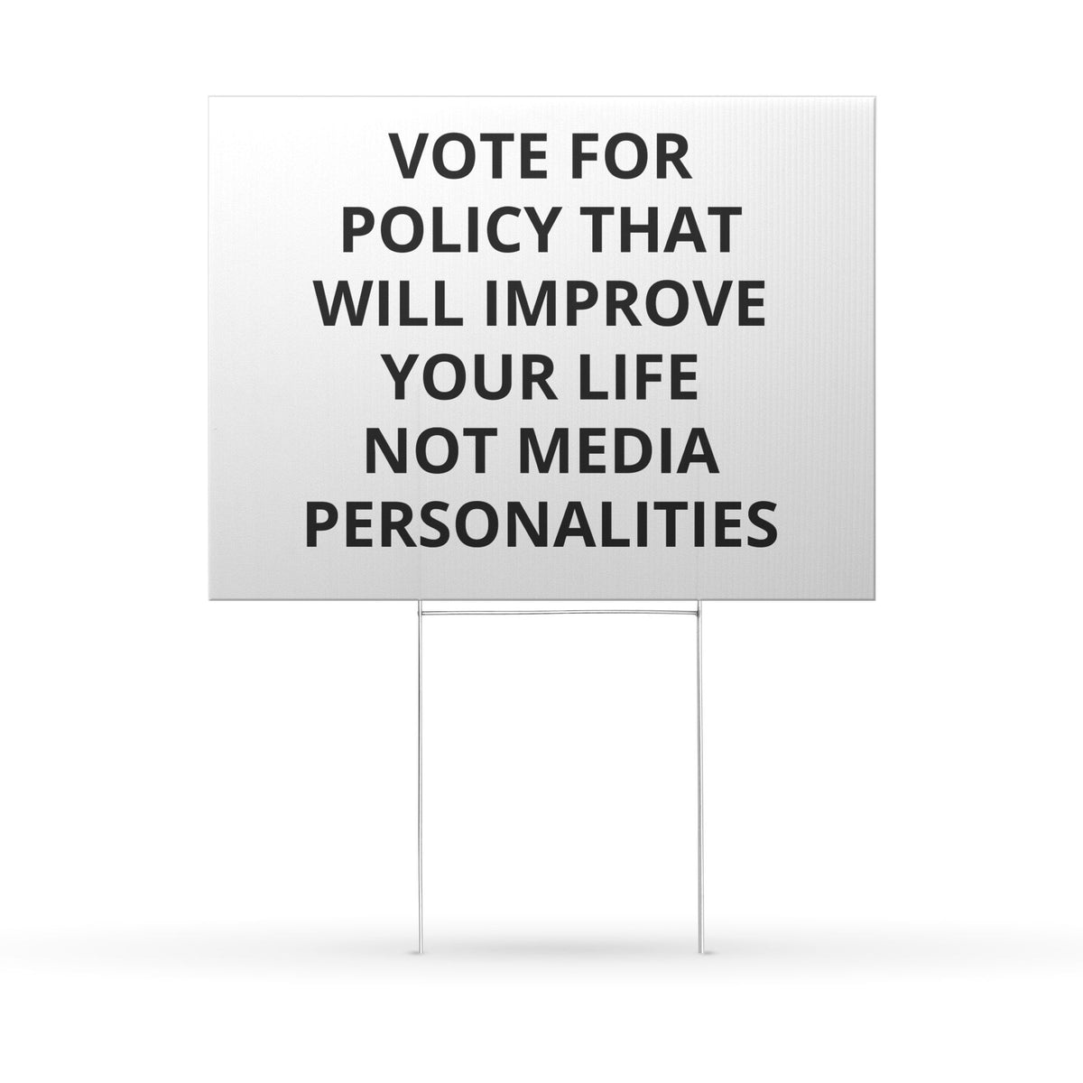 STRINGS-U Can't Make This Shyte Up -VOTE FOR POLICY THAT WILL IMPROVE YOUR LIFE  NOT MEDIA PERSONALITIES