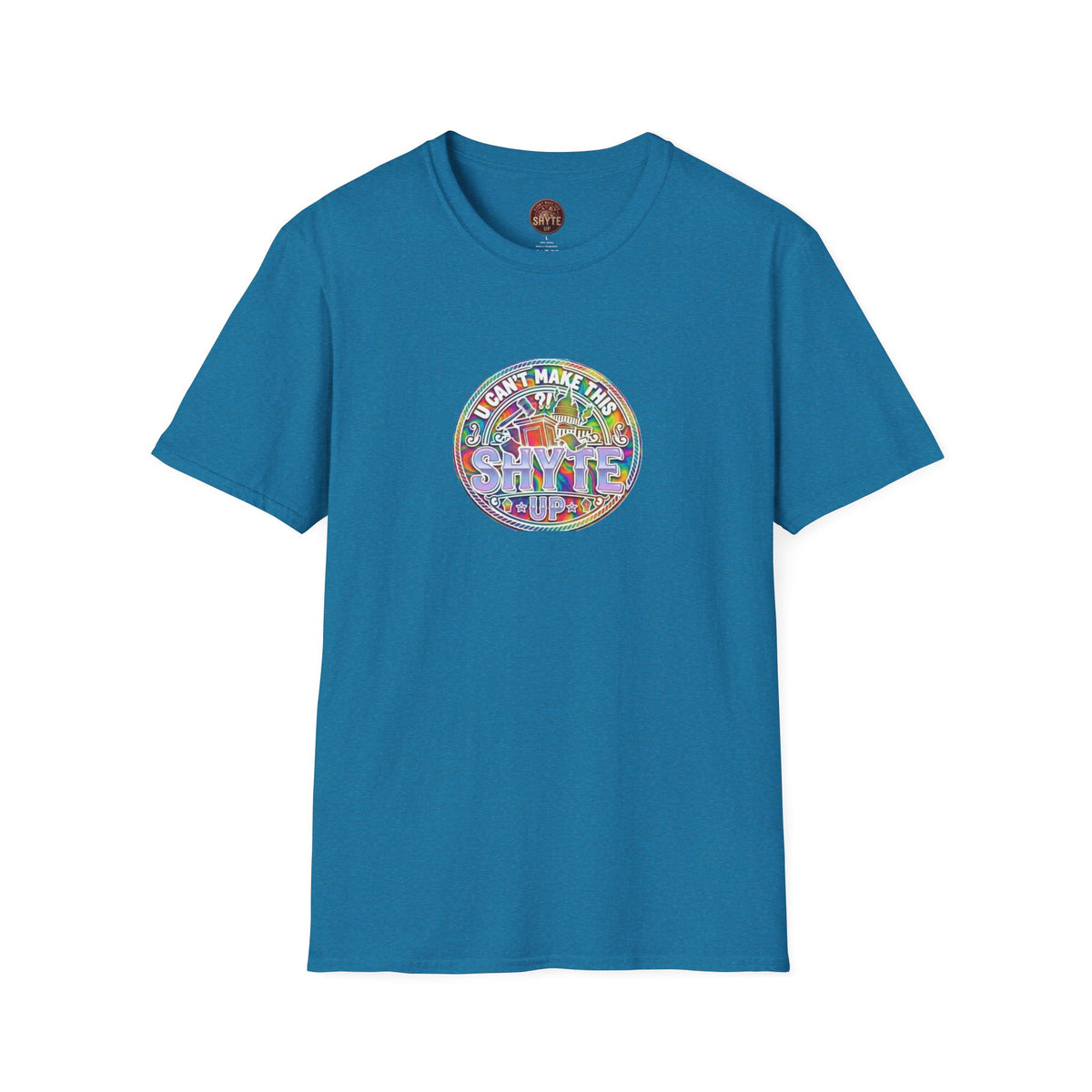 T-Shirt - Patios - Yu Cyaan Mek Dis Shyte Up!- Bubble Graffiti - Unisex Softstyle T-Shirt