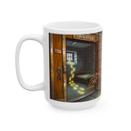 Mug - GET OUT OF JAIL FOR A FEE - Ceramic Mug, (11oz, 15oz)