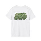 T-Shirt -U Cant Make This Shyte Up - Green Cartoon Bubble  - Unisex Softstyle