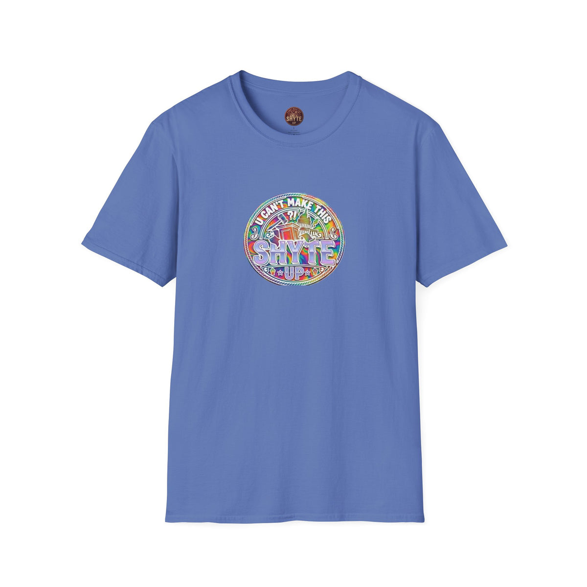 T-Shirt - Patios - Yu Cyaan Mek Dis Shyte Up!- Bubble Graffiti - Unisex Softstyle T-Shirt
