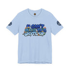 T-Shirt - U Cant Make This Shyte Up - Blue Satire -Unisex Jersey Short Sleeve Tee