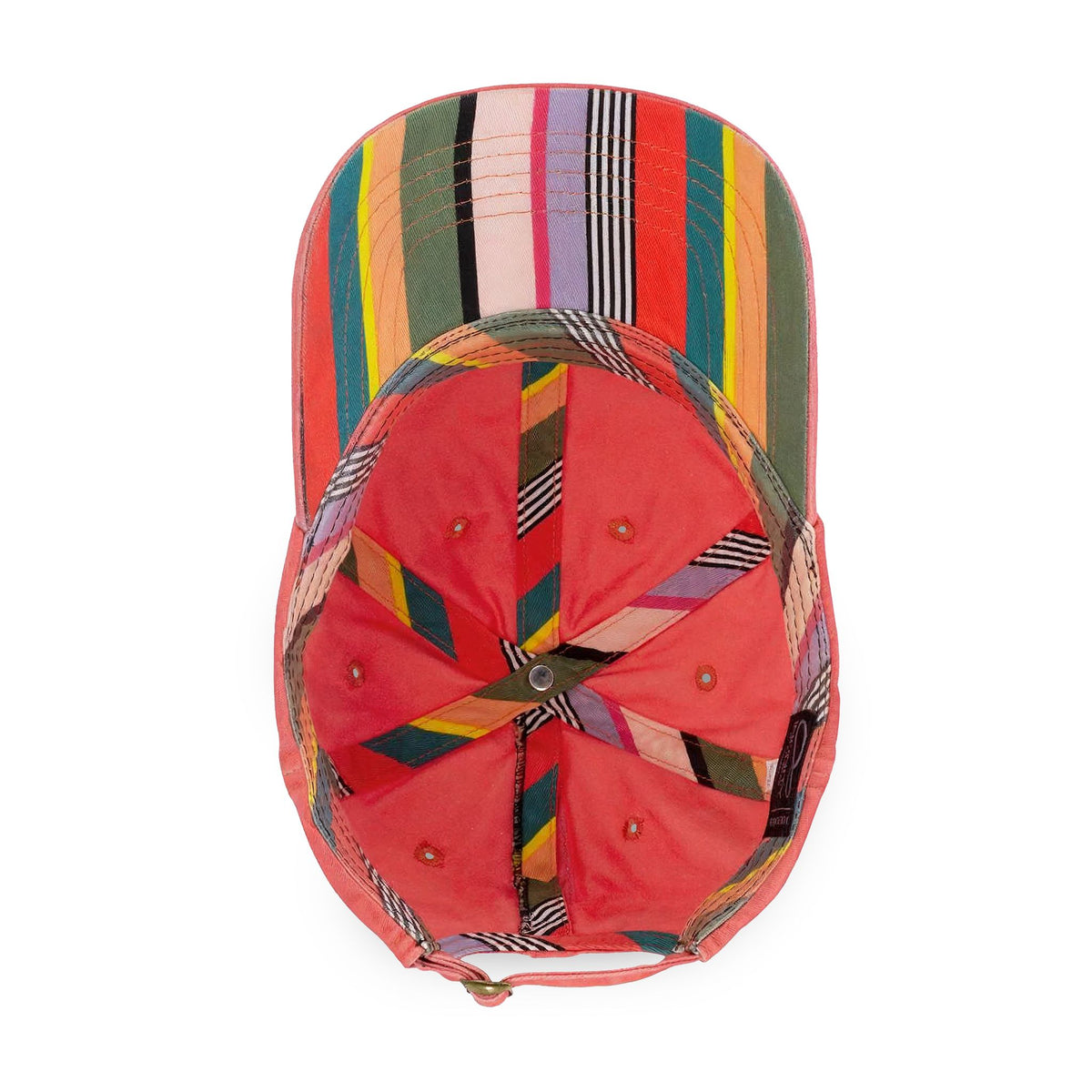 Cap - Express the Rainbow - Women's Pigment-Dyed Cap with Fashion Undervisor (Embroidery)